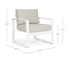 Carica l'immagine nel visualizzatore di Gallery, Orlando Store™ - Poltrona Merrigan Bianco