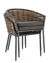 Load image into Gallery viewer, Orlando Store™ - Sedia con Bracciolo Maribela Antracite YK13