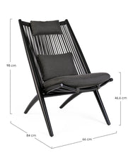 Carica l'immagine nel visualizzatore di Gallery, Orlando Store™ - Poltrona Lounge Aloha New Nero