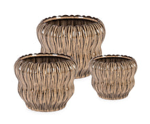 Carica l'immagine nel visualizzatore di Gallery, Orlando Store™ - SET 3 Porta Vaso Chainat Marrone
