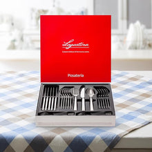 Load image into Gallery viewer, Orlando Store™ - Lagostina Giada Set Servizio Posate Acciaio Inox 18/10 per 6 Persone 24 pz