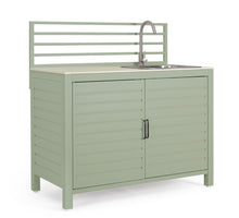 Carica l'immagine nel visualizzatore di Gallery, Orlando Store™ - Modulo Cucina con Lavello Aria Verde Antico
