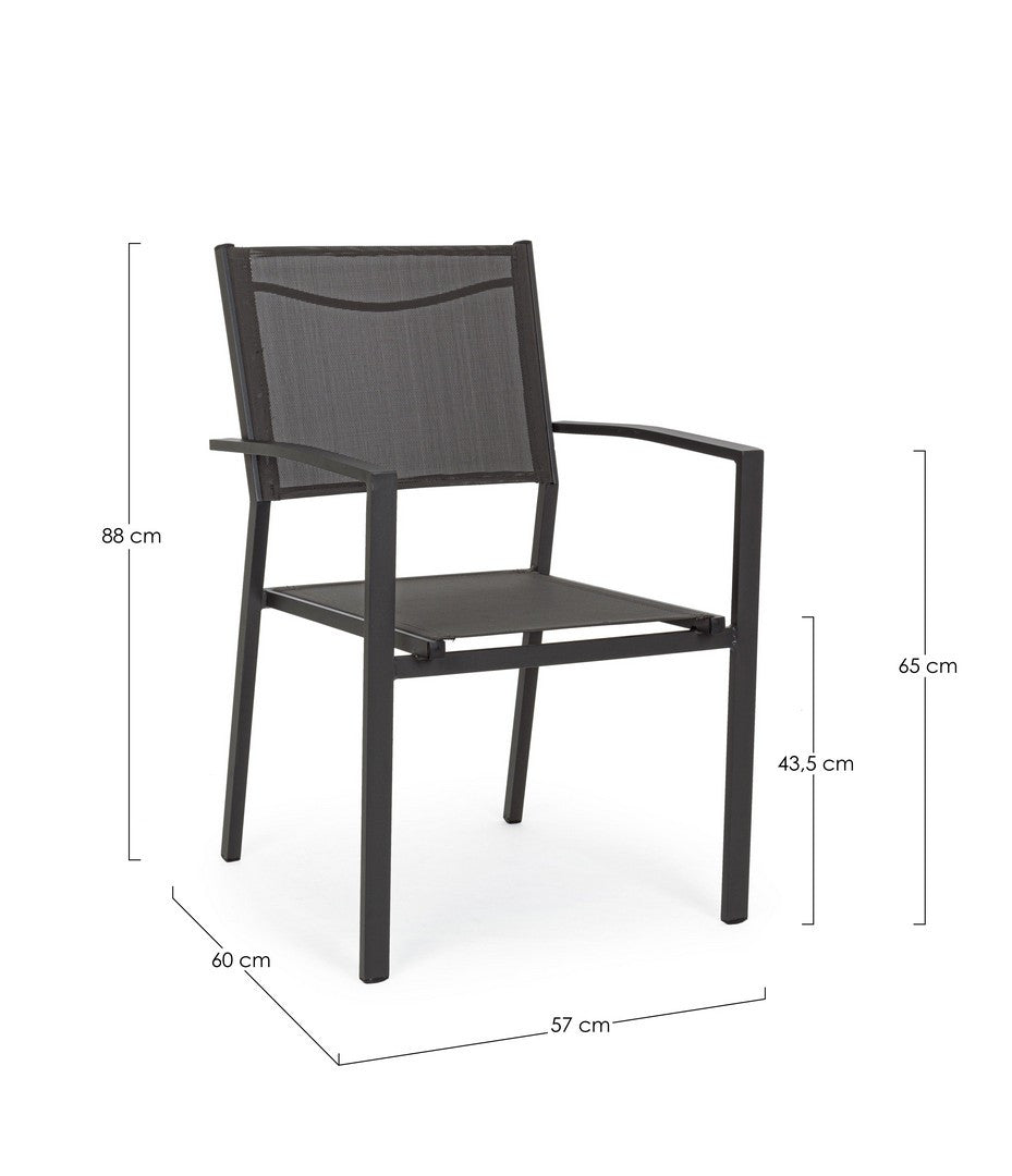 Orlando Store™ - Sedia Hilde Antracite