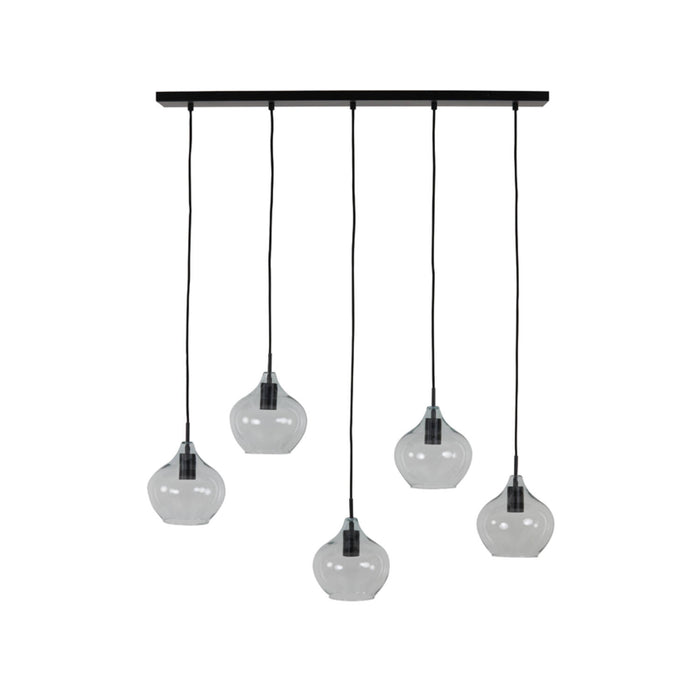 Orlando Store™ - Lampada a Sospensione Rakel 5 Luci 104x20x120 cm