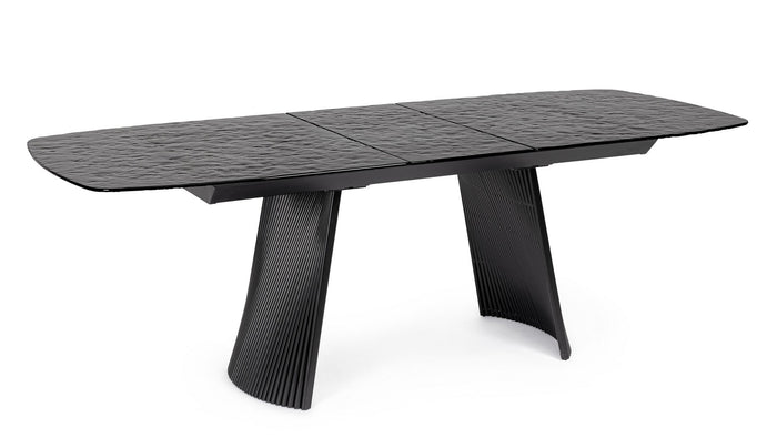 Orlando Store™ - Tavolo Allungabile Oliver Vetro 180-220X90