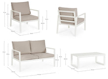 Carica l'immagine nel visualizzatore di Gallery, Orlando Store™ - SET 4 Salotto Hilde Bianco