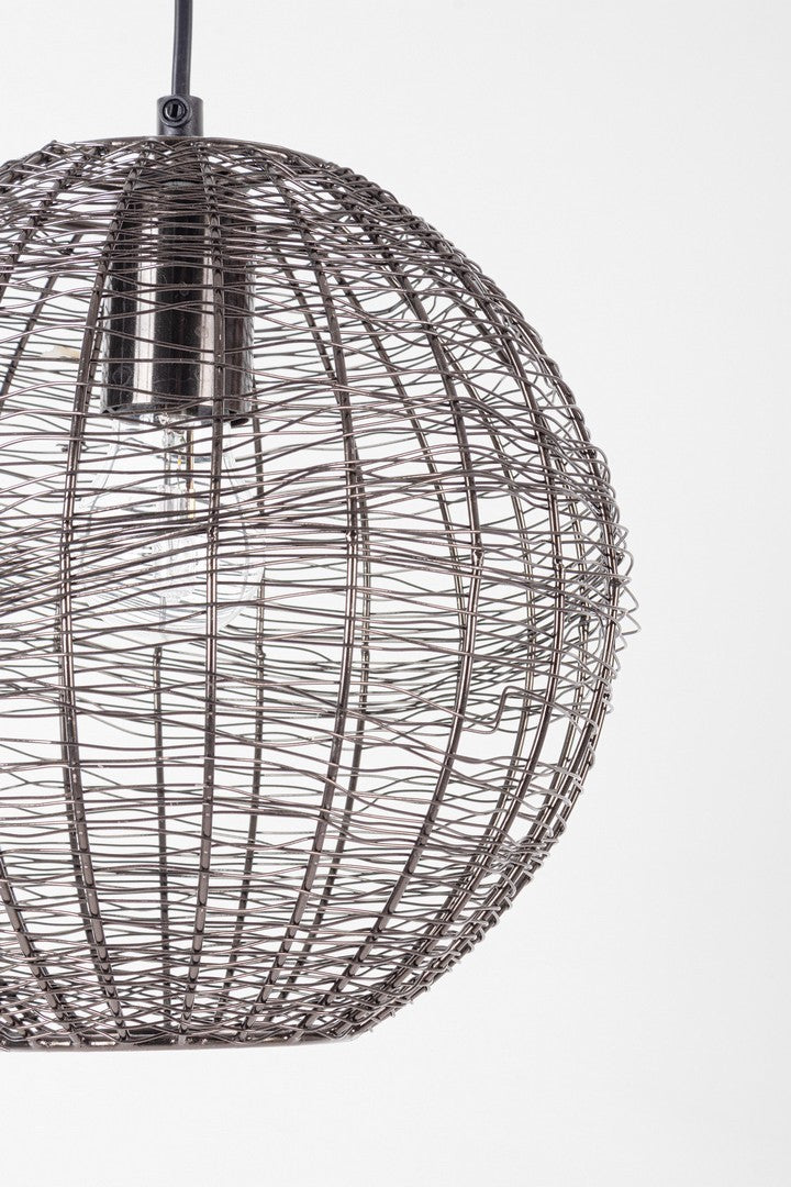 Orlando Store™ - Lampadario Inay Tondo Nero D25