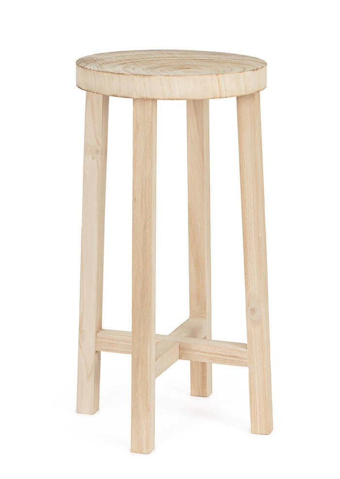 Orlando Store™ - Tavolino Yako Legno Naturale D40X80H