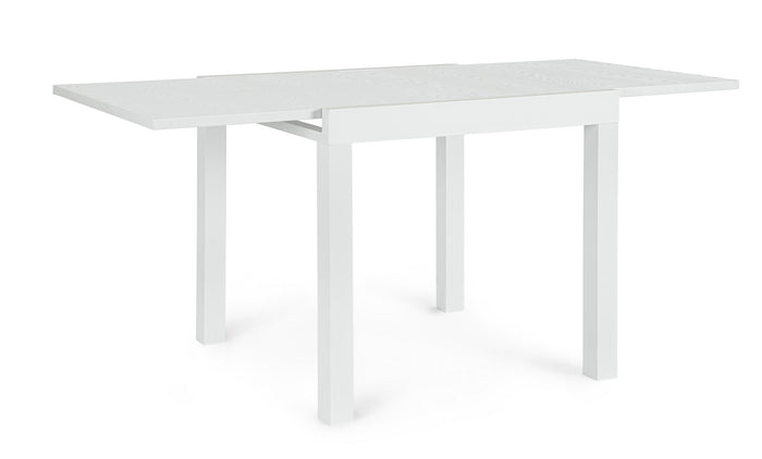 Orlando Store™ - Tavolo Allungabile Cliv 80/160X80 Bianco ZH10