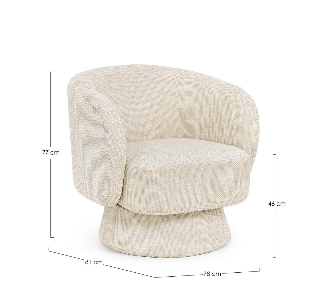 Orlando Store™ - Poltrona Girevole Julienne Shell