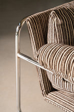 Carica l'immagine nel visualizzatore di Gallery, Orlando Store™ - Poltrona Morvana Righe Sage