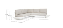 Carica l'immagine nel visualizzatore di Gallery, Orlando Store™ - SET 2 Salotto Angolare Infinity Bianco