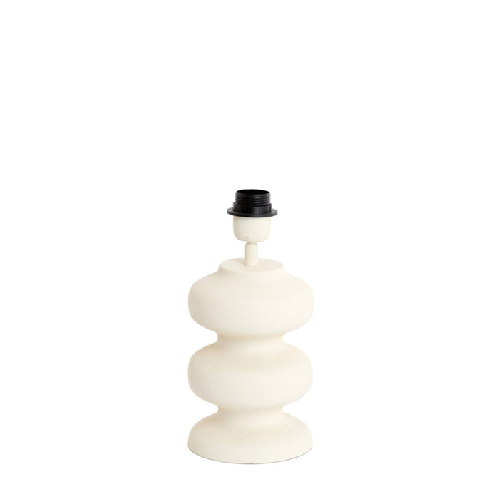 Orlando Store™ - Base Lampada Soroca Crema Opaca Ø15x24 cm