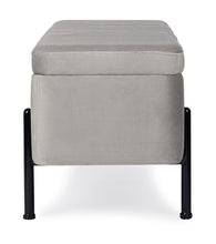 Carica l'immagine nel visualizzatore di Gallery, Orlando Store™ - Panca 2 Posti Contenitore Irina Grigio Chiaro