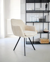 Load image into Gallery viewer, Orlando Store™ - Sedia Girevole con Braccioli Boston Ecrù