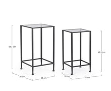 Carica l'immagine nel visualizzatore di Gallery, Orlando Store™ - SET 2 Tavolino Zelena Quadrato Alto