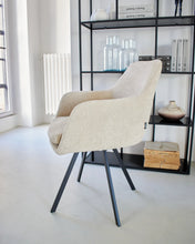 Load image into Gallery viewer, Orlando Store™ - Sedia Girevole con Braccioli Boston Ecrù