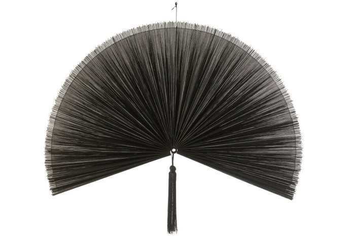 Orlando Store™ - Ventaglio Da Parete Nero Large