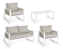Carica l'immagine nel visualizzatore di Gallery, Orlando Store™ - SET 4 Salotto Captiva Bianco LH30