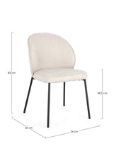 Load image into Gallery viewer, Orlando Store™ - Sedia Wendy Nero/Beige