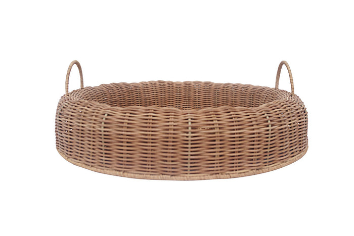 Orlando Store™ - Vassoio Decor Irele Tondo Naturale D50