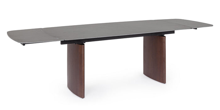 Orlando Store™ - Tavolo Allungabile Mailis Noce/Grigio 180/260X90