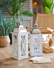 Carica l'immagine nel visualizzatore di Gallery, Orlando Store™ - Lanterna Lounge Club in Legno e Acciaio Lucidato