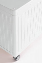 Carica l'immagine nel visualizzatore di Gallery, Orlando Store™ - Baule Porta Cuscini con Ruote Ocean Bianco M