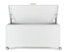 Carica l'immagine nel visualizzatore di Gallery, Orlando Store™ - Baule Porta Cuscini con Ruote Ocean Bianco M
