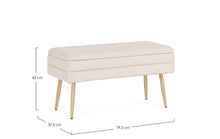 Carica l'immagine nel visualizzatore di Gallery, Orlando Store™ - Panca Contenitore Olga Bianco