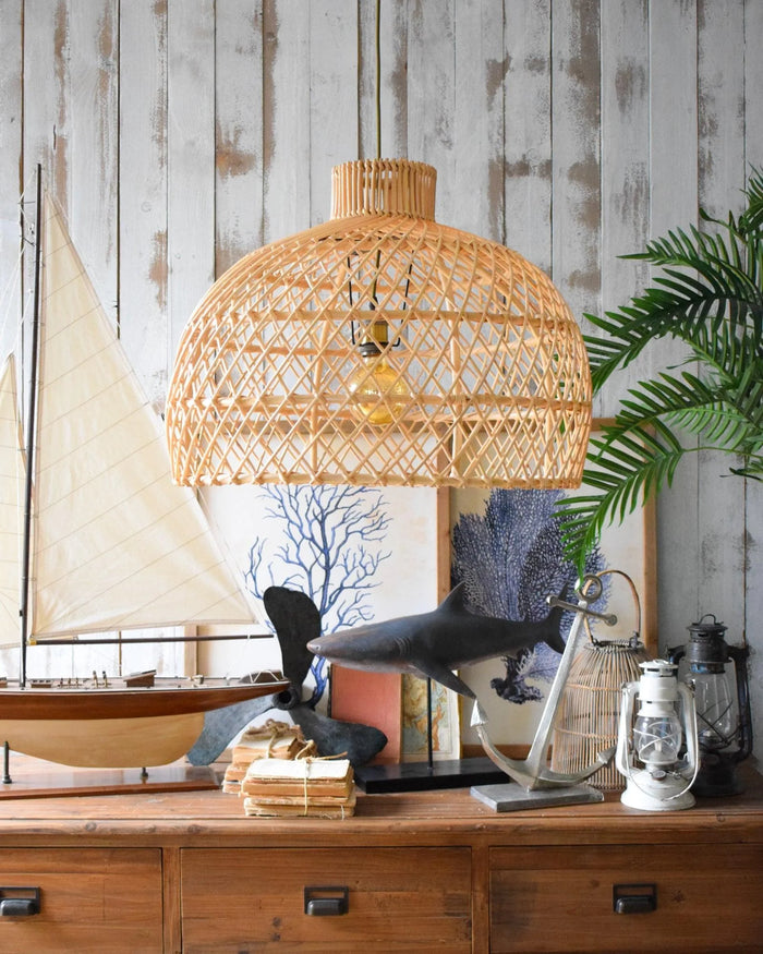 Orlando Store™ - Lampadario Nevis in Rattan
