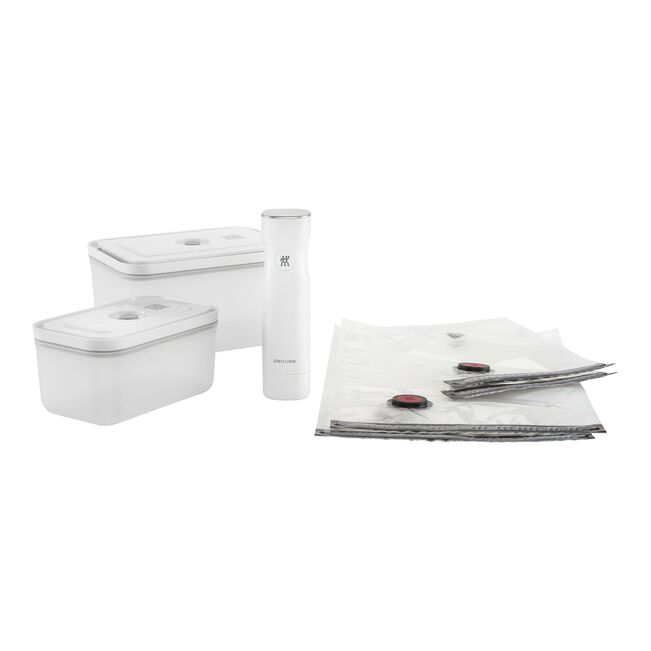 Orlando Store™ - SET 7 Starter Sottovuoto Plastica M/L Bianco