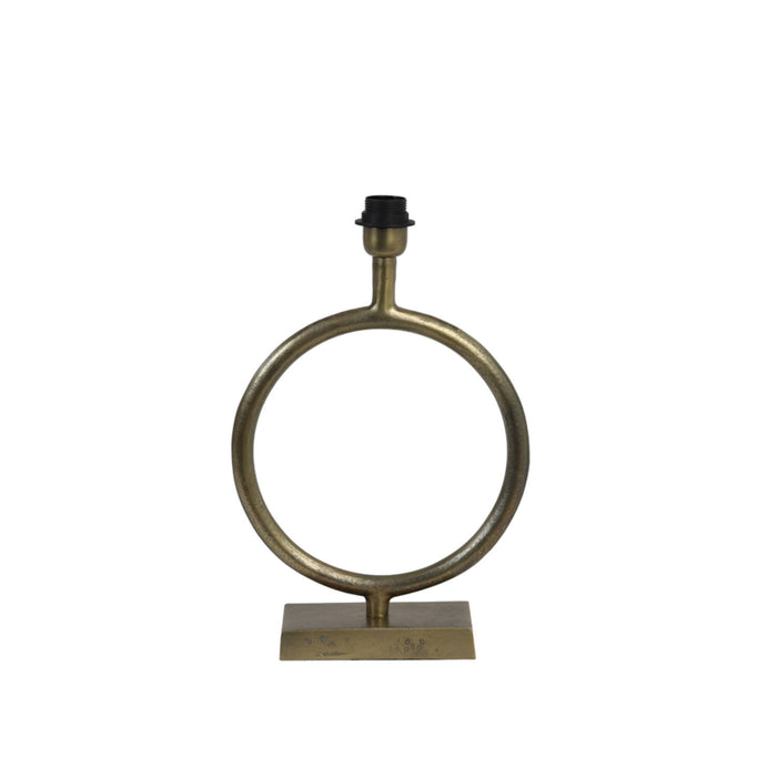 Orlando Store™ - Base Lampada Ivu Bronzo Antico Grezzo 30x12,5x35 cm