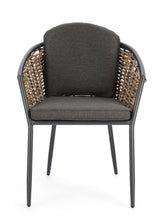 Load image into Gallery viewer, Orlando Store™ - Sedia con Bracciolo Maribela Antracite YK13