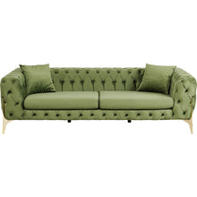 Carica l'immagine nel visualizzatore di Gallery, Orlando Store™ - Divano Bellissima 3 posti Velluto Verde 240cm