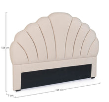 Carica l'immagine nel visualizzatore di Gallery, Orlando Store™ - Testiera Letto Azar Naturale 169