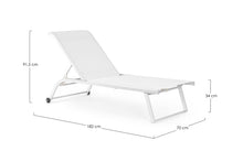 Carica l'immagine nel visualizzatore di Gallery, Orlando Store™ - Lettino con Ruote Taylor Bianco