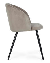 Carica l'immagine nel visualizzatore di Gallery, Orlando Store™ - Sedia Queen Velvet Tortora