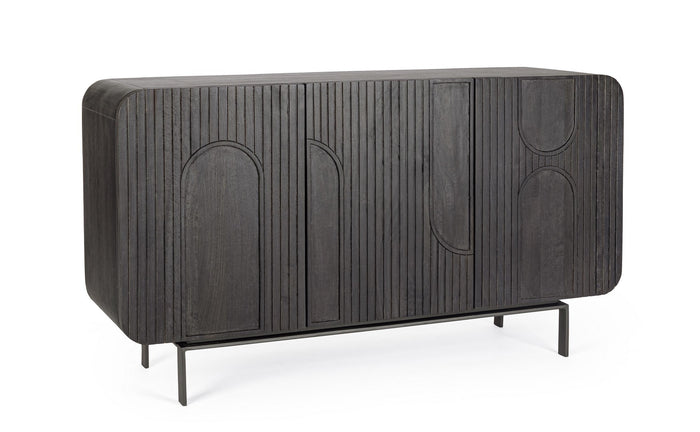Orlando Store™ - Credenza 3 ante Orissa Nera