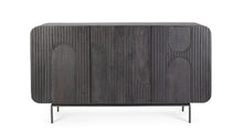 Carica l'immagine nel visualizzatore di Gallery, Orlando Store™ - Credenza 3 ante Orissa Nera
