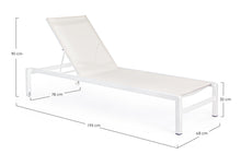 Carica l'immagine nel visualizzatore di Gallery, Orlando Store™ - Lettino con Ruote Konnor Bianco CX21