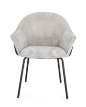 Load image into Gallery viewer, Orlando Store™ - Sedia Cassidy Nero/Grigio Chiaro