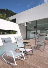 Load image into Gallery viewer, Orlando Store™ - Anthracite Denim Rocking Armchair JA18