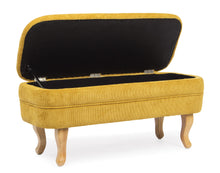 Carica l'immagine nel visualizzatore di Gallery, Orlando Store™ - Panca Contenitore Chenille Ocra