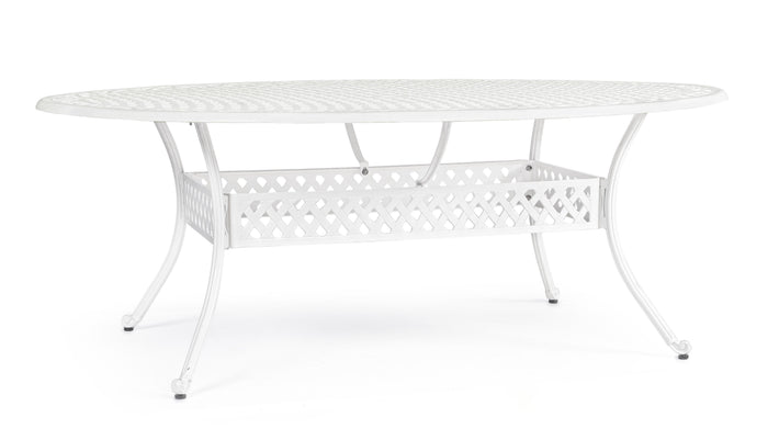 Orlando Store™ - Tavolo Ivrea Ovale Bianco 200X152