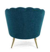 Carica l'immagine nel visualizzatore di Gallery, Orlando Store™ - Poltrona Giliola Blu Pavone