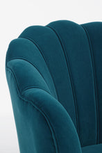 Carica l'immagine nel visualizzatore di Gallery, Orlando Store™ - Poltrona Giliola Blu Pavone