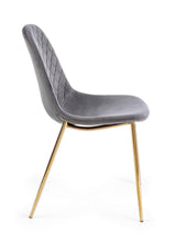 Carica l'immagine nel visualizzatore di Gallery, Orlando Store™ - Sedia Terry Velluto Grigio Scuro