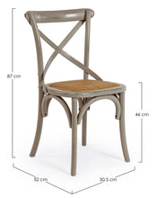 Carica l'immagine nel visualizzatore di Gallery, Orlando Store™ - Sedia Cross Grigio Scuro