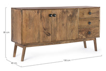 Carica l'immagine nel visualizzatore di Gallery, Orlando Store™ - Credenza 2 Ante - 3 Cassetti Sylvester